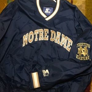 NOTRE DAME STARTER PULLOVER